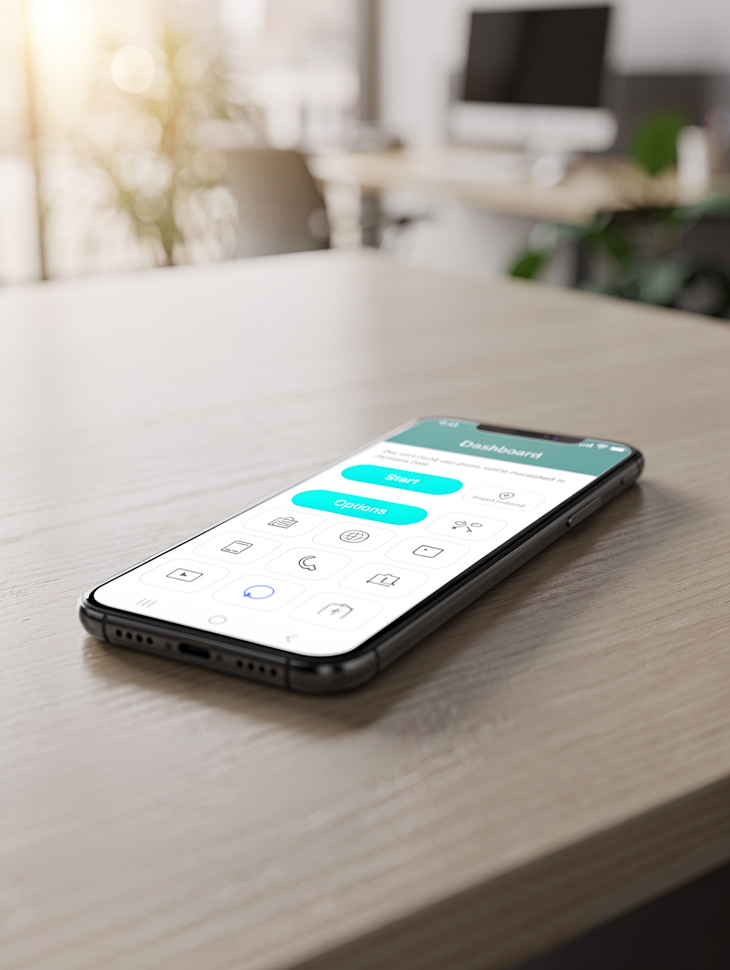 Digital payment interface on a mobile device